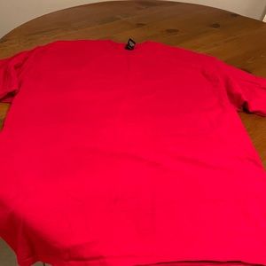 Red 4XLT Hanes Beefy T